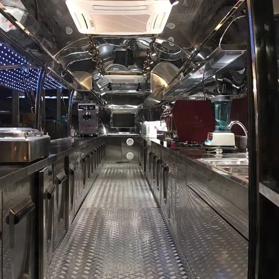 
WNP 9000Ss Airstream Food truck trailer 9m Mobile food vending truck 