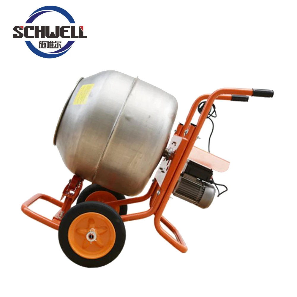 small drum cement concrete mixer machine animal feed mixer for sale