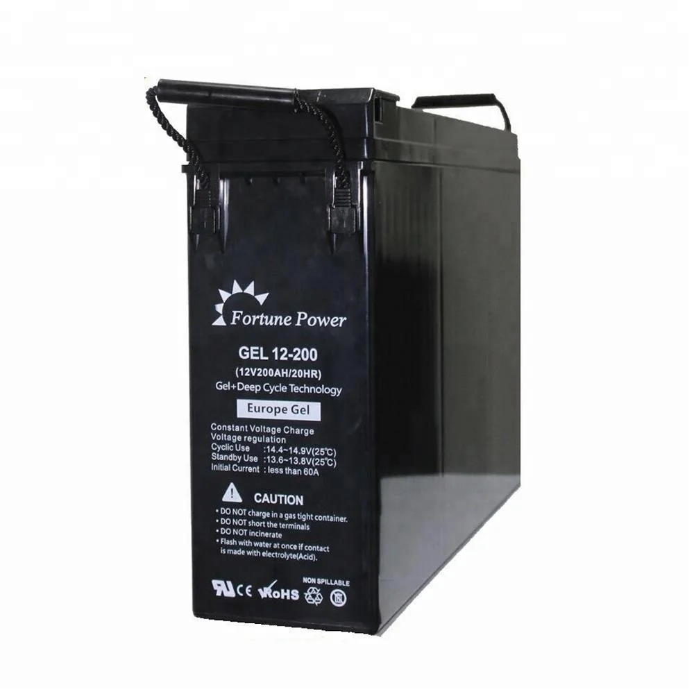 
12V 200Ah gel battery lead acid battery for hybrid solar system 