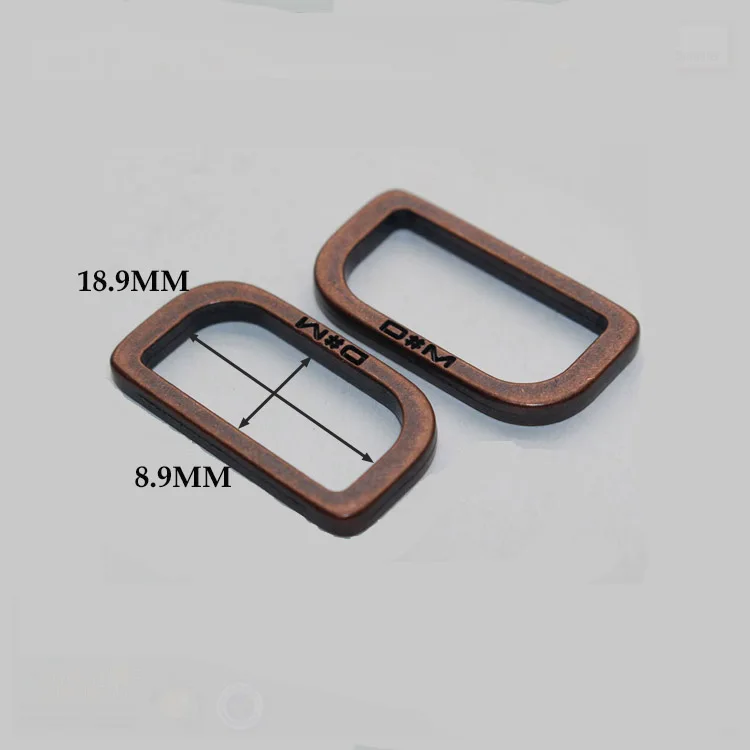 
Eco-friendly Non Welded flat d ring for Bags Belt 