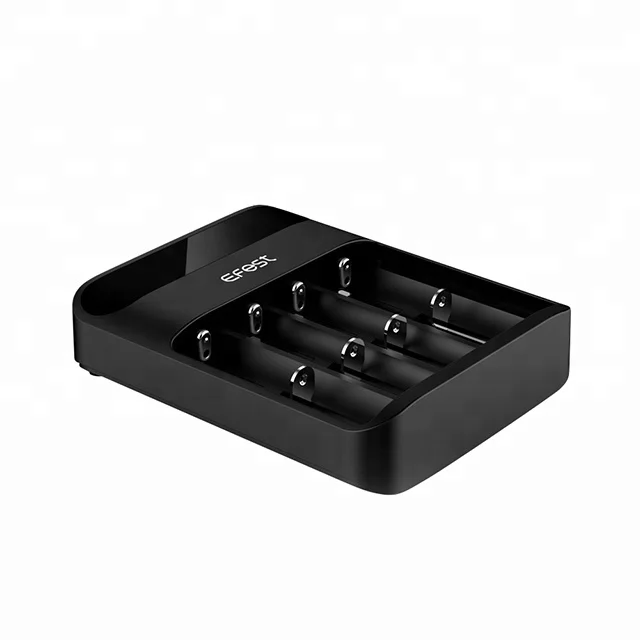 
3 Years Warranty Efest LUSH Q4 Led Screen IMR/INR Battery Charger 18650 20700 21700 