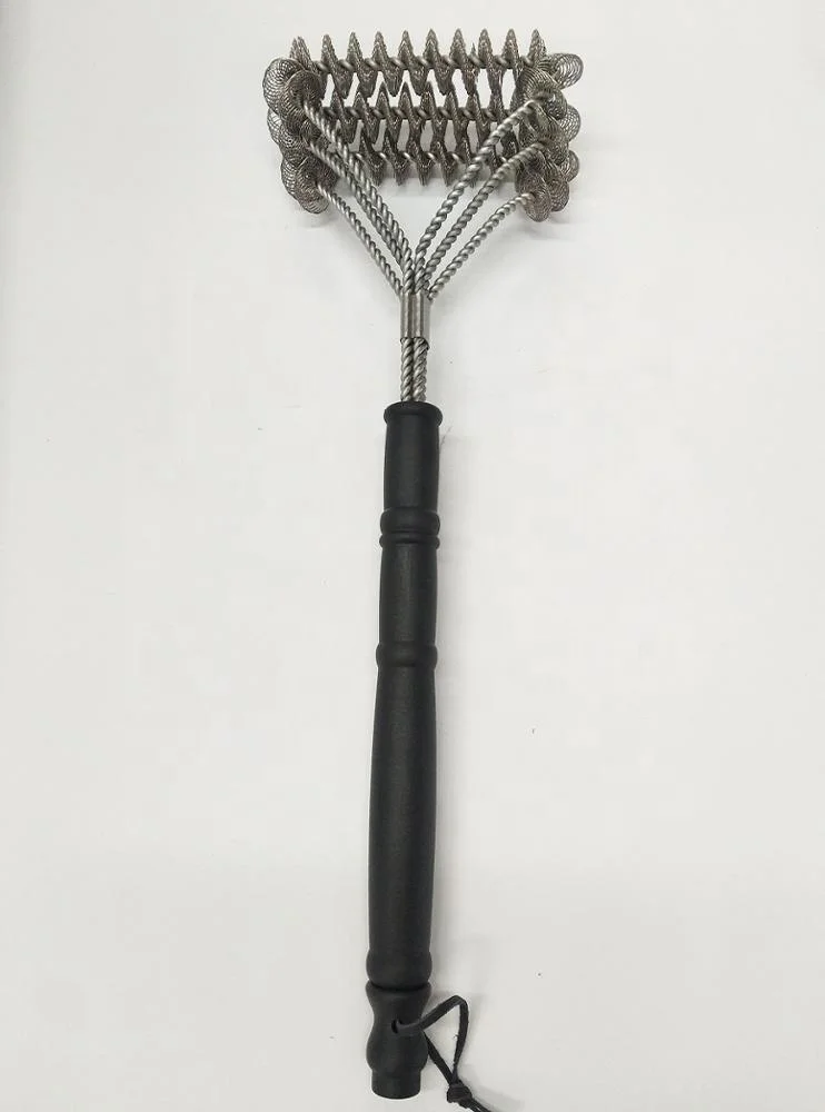 BBQ cleaning brush Grill Cleaner  Best Barbecue Brush and Scraper for Cleaning Porcelain Stainless Steel Grill Grates