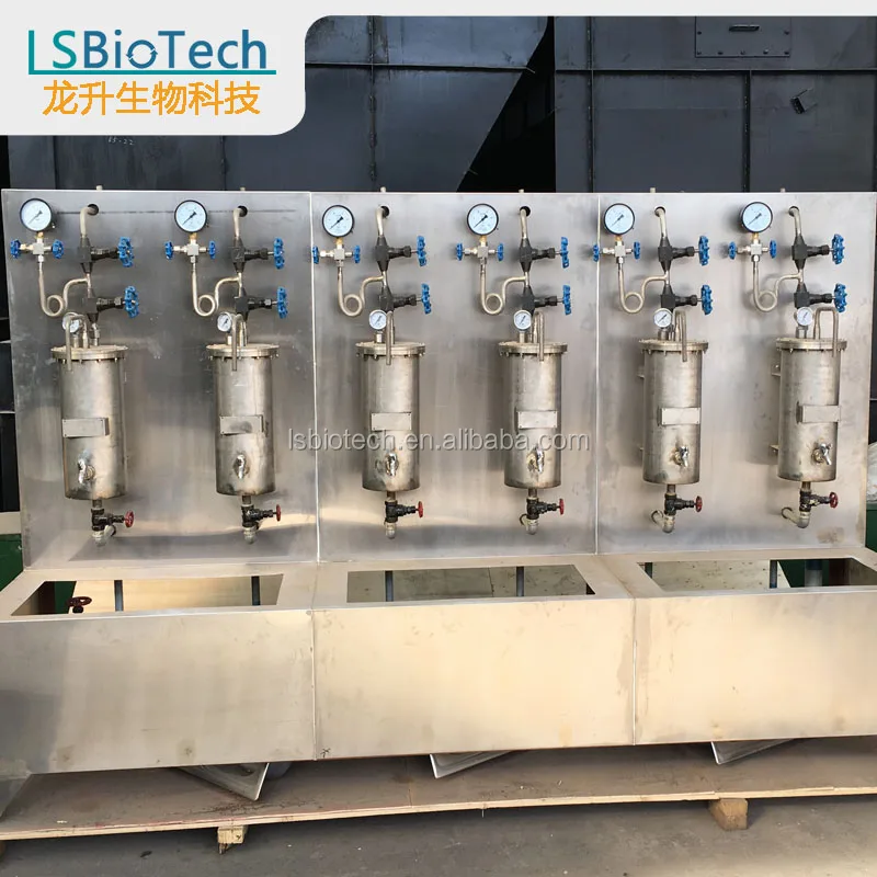 6 Points / Lines Stainless Steel Boiler Sample Cooler Chemical Analysis Certificated