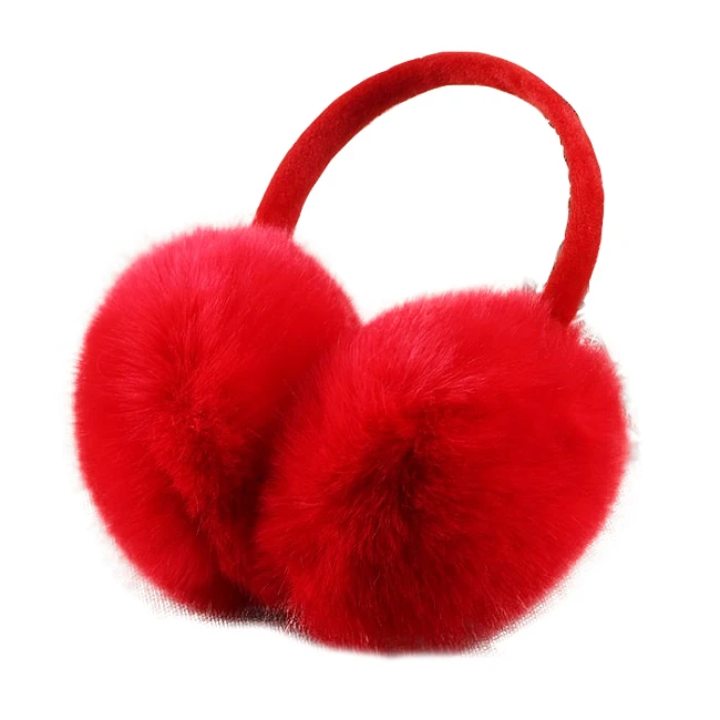 
Russian Style Winter Ear Protection Ladies Plush Faux Fur Ear Muffs baby earmuffs winter 