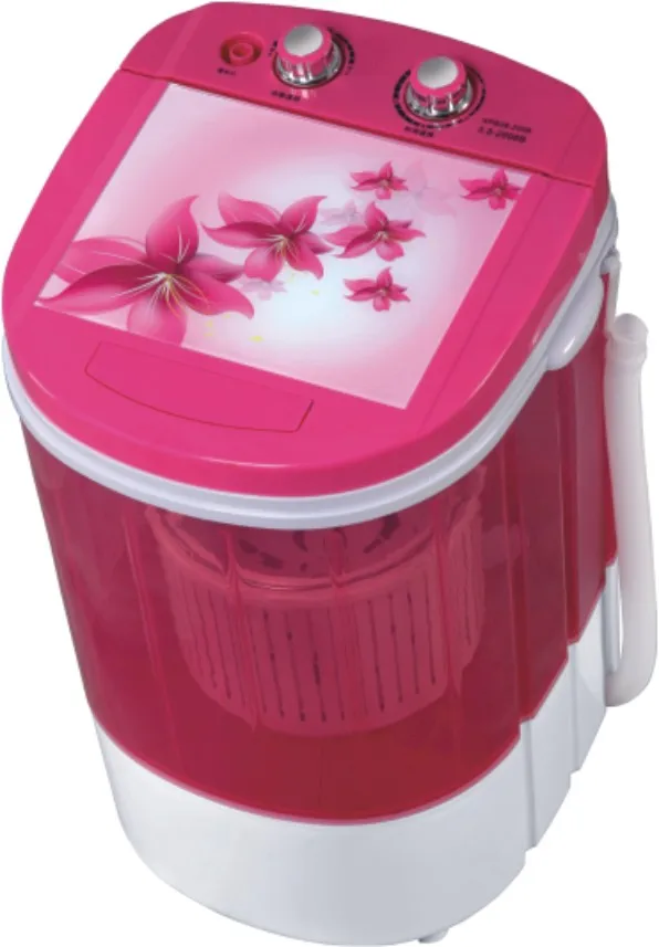 3.8kg semi automatic single tub clothes mini washing machine with spin dryer