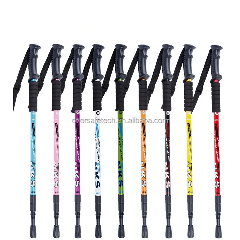 
Anti Shock Hiking / Walking / Trekking Trail Poles Flexible Walking Sticks 
