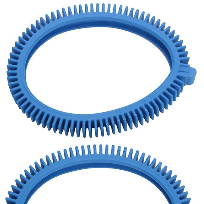 
Pool Cleaner parts 896584000 143 2 Pack Blue Front Tire Kit with Super Hump Replacement for Select Pool Cleaners 