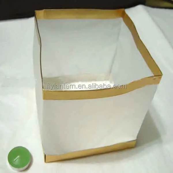 Chinese Square Wishing Lantern Floating Water Lanterns Lamp Light