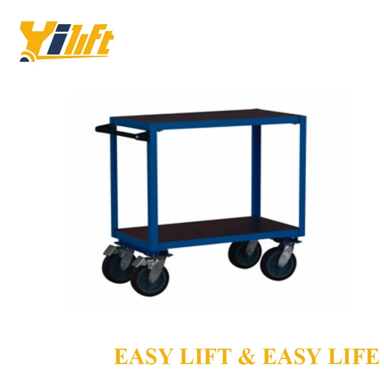 High Quality Firm Angle Iron Frame CX Series 300KG Capacity Table Trolley Cart