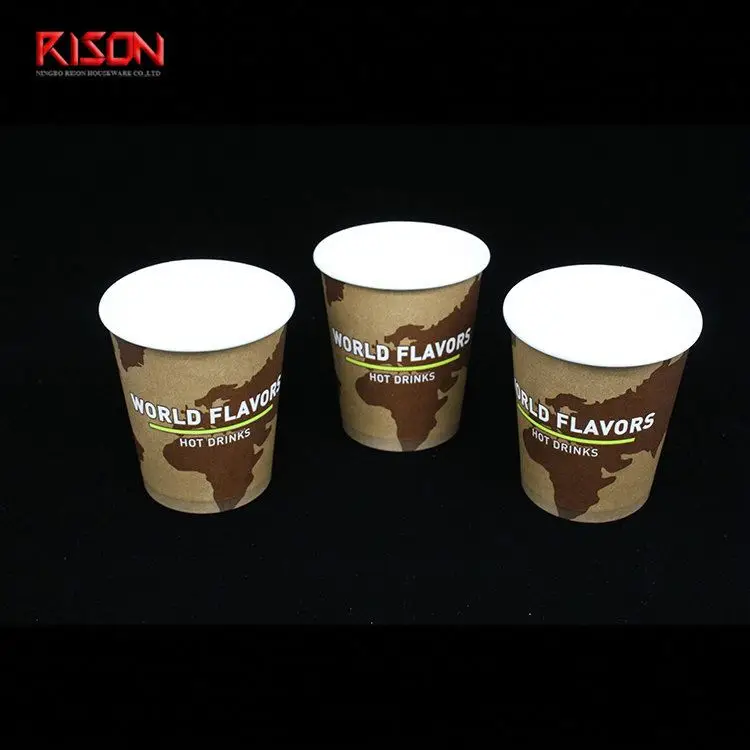 8oz Popular and cheap waxed paper cup