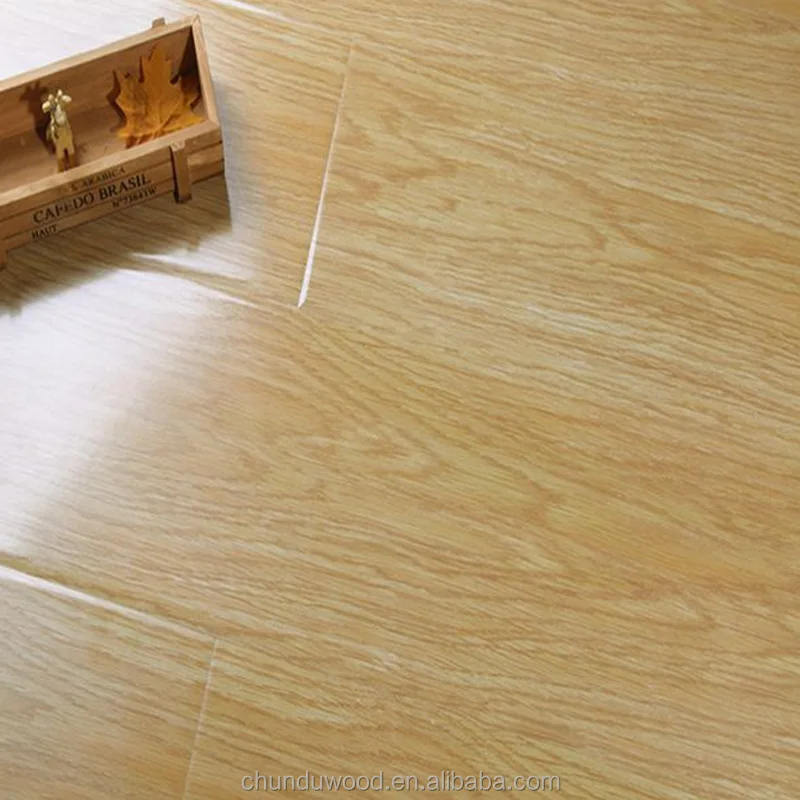 
12mm HDF high glossy laminate flooring 