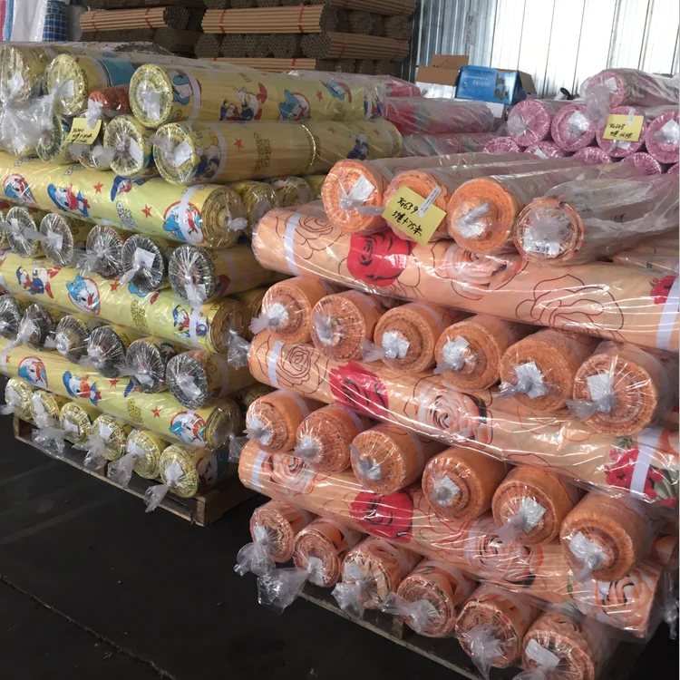 
100% polyester textile material microfiber pigment printed bed sheet fabric in rolls 