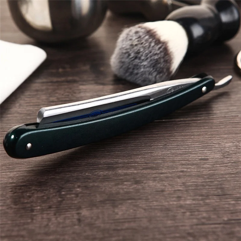 
Cut Throat Shaving Straight Razor Carbon Steel Barber Sharpen Straight Razor Shave German Safty Shaver Throat Razors ABS Handle 