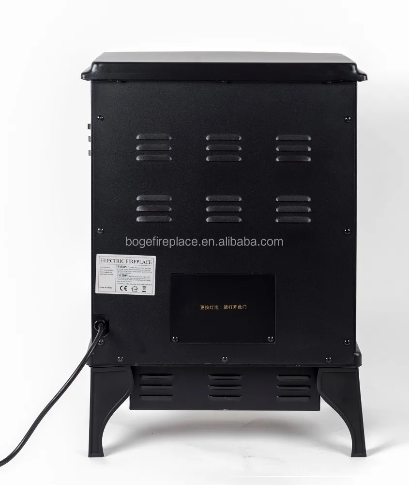 New Portable Freestanding Wood Stove Style Electric Heater