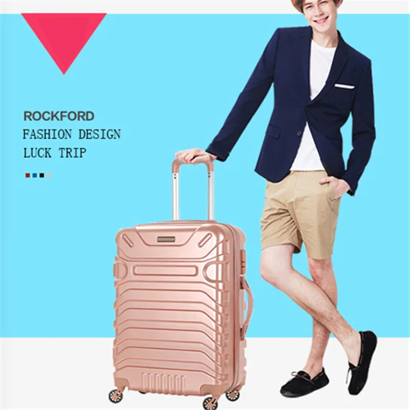 Hard Shell Trolley Bags Quilted Carry-on Luggage Sets Ladies Handbags