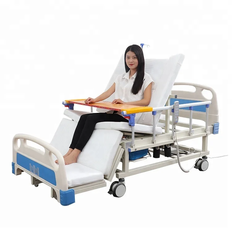 
CE certificate adjustable electric / medical hospital medical bed for nursing home use 