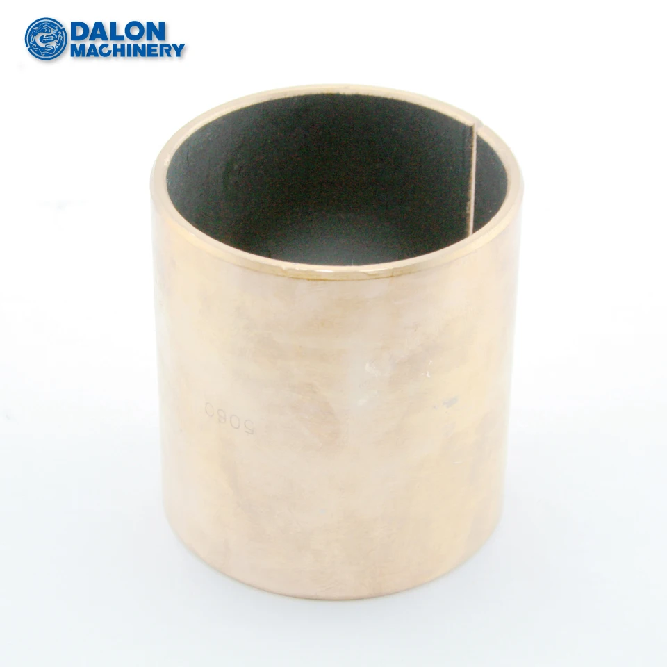 1010 oilless du self lubricating PTFE sleeve bushing bearing with copper tin plating