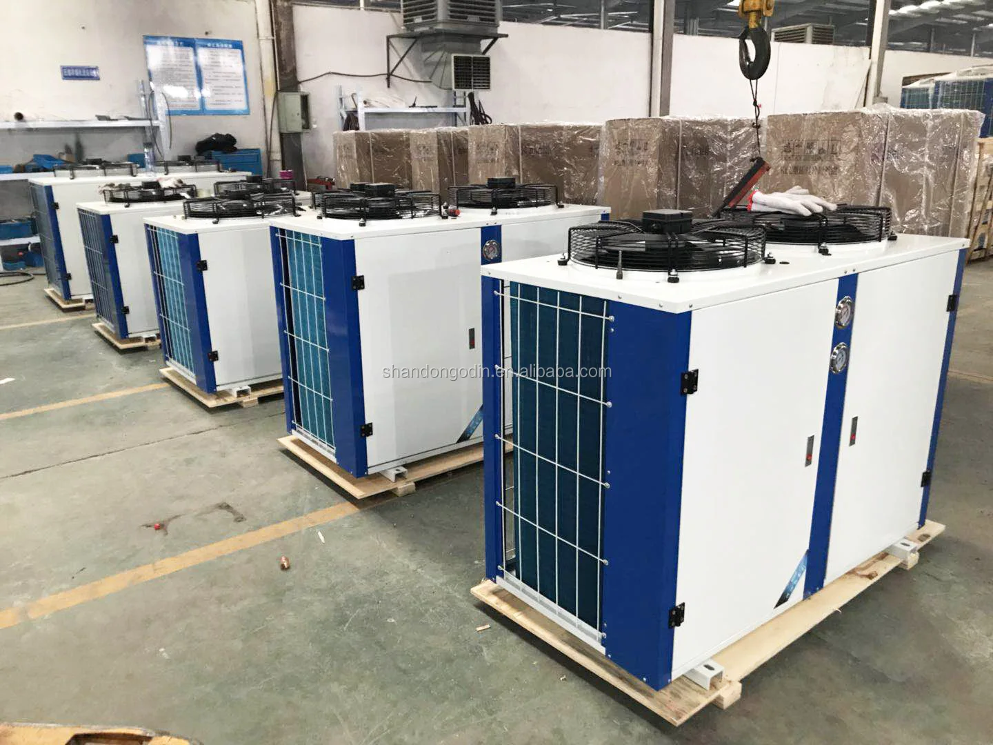 6hp air cooled refrigeration box type condensing unit for cold room