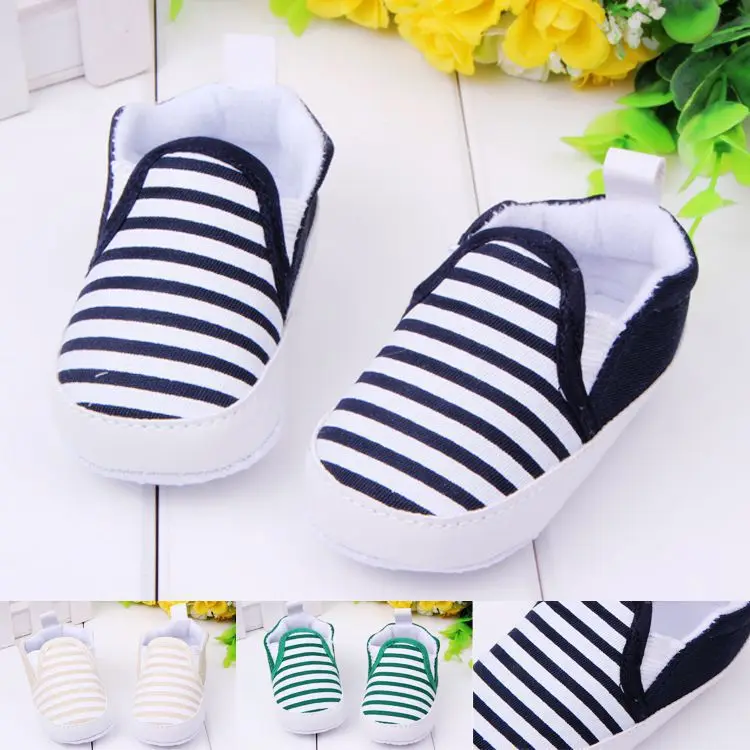 Baby boy first walkers fashion striped 