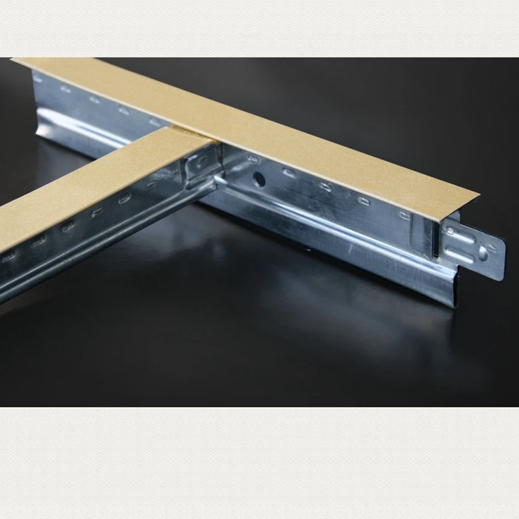 Ceiling system framing ceiling tgrid mesh decoration t-bars