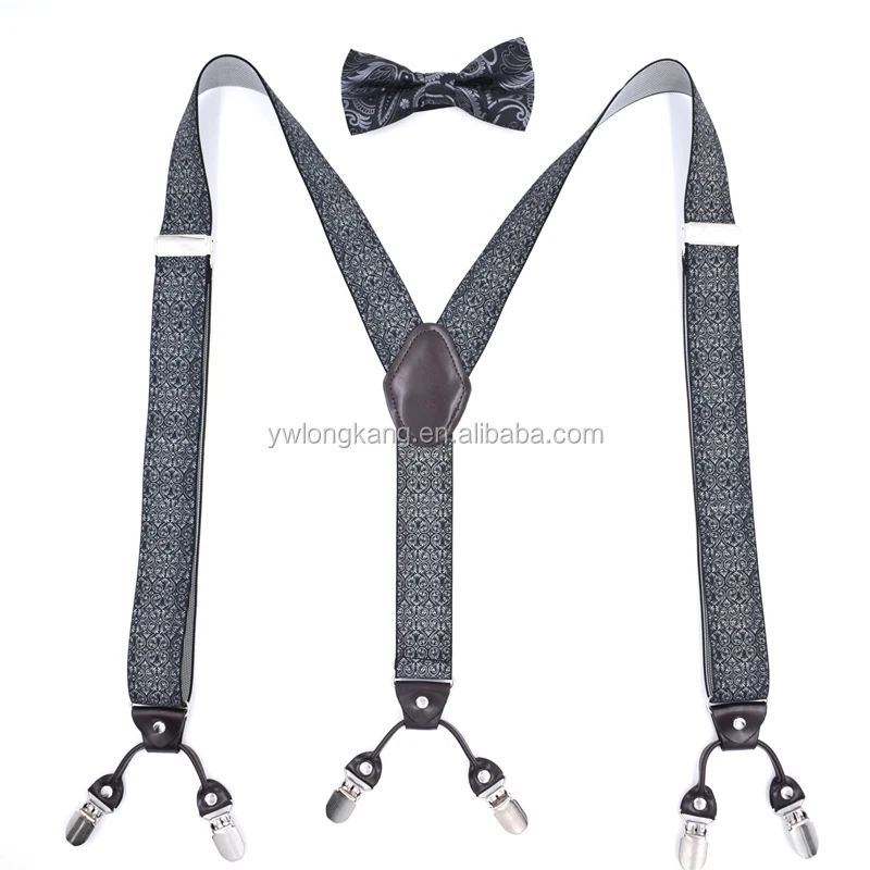 Customized Design Fashion  Braces Suspenders Set For Christmas Parties Or Weddings or Meetings