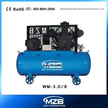 Три головы портативный ременным приводом ingersoll rand воздушный компрессор