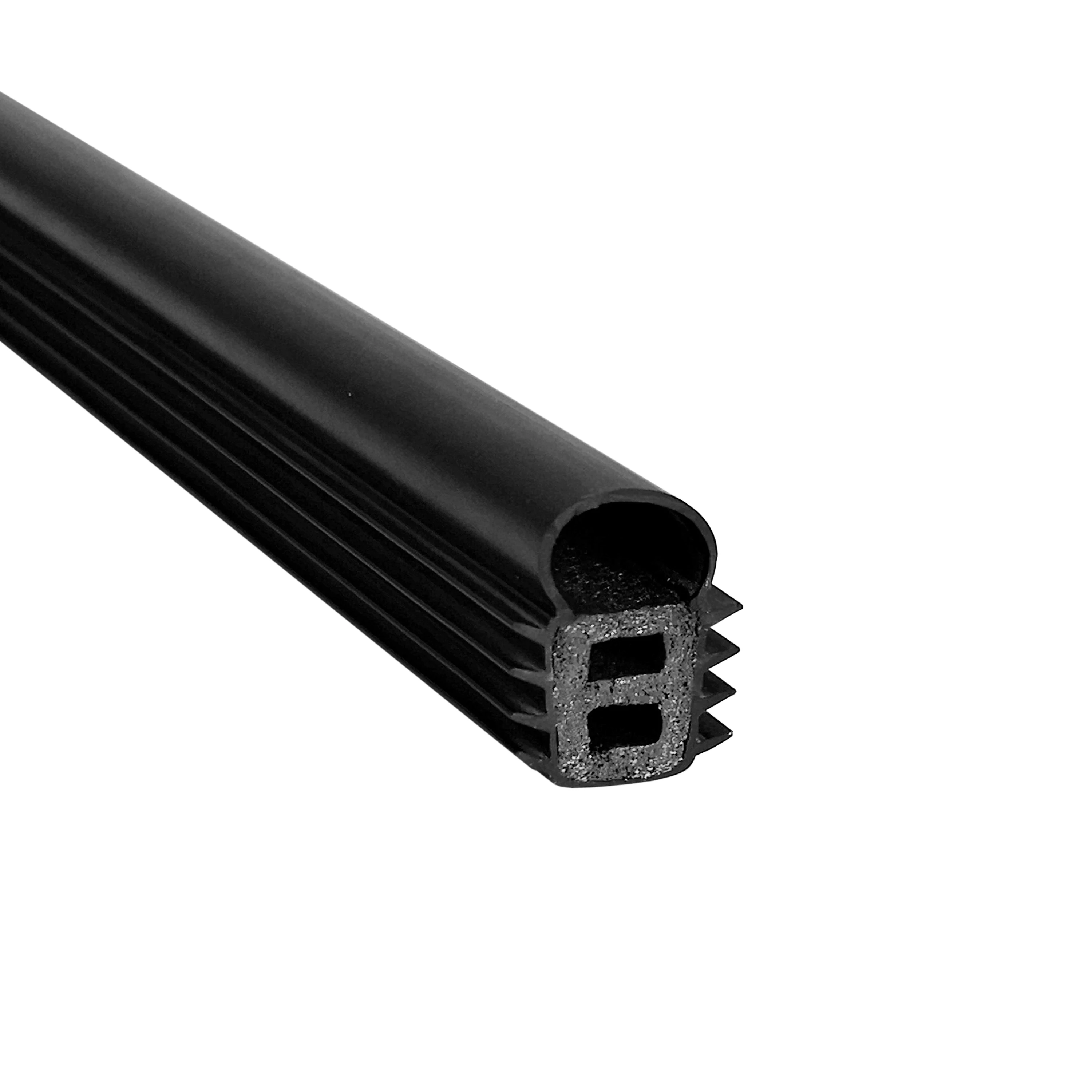 Flexible Intumescent Fire resistant door Seal Drop Bottom Seal with Rubber