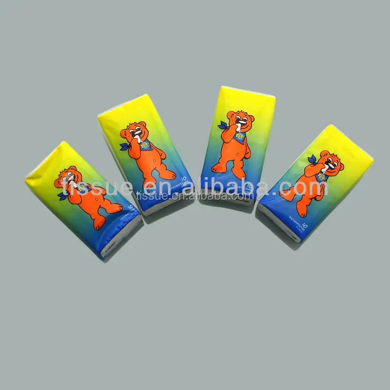 3ply Recycled pocket tissue paper Recycle tissue paper