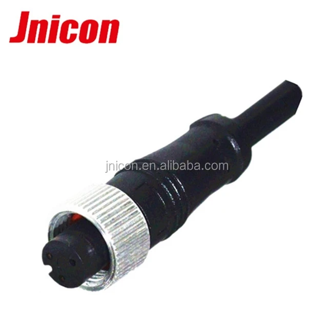 Jnicon Black plastic low voltage 2 3 4 5 pin auto wire connector
