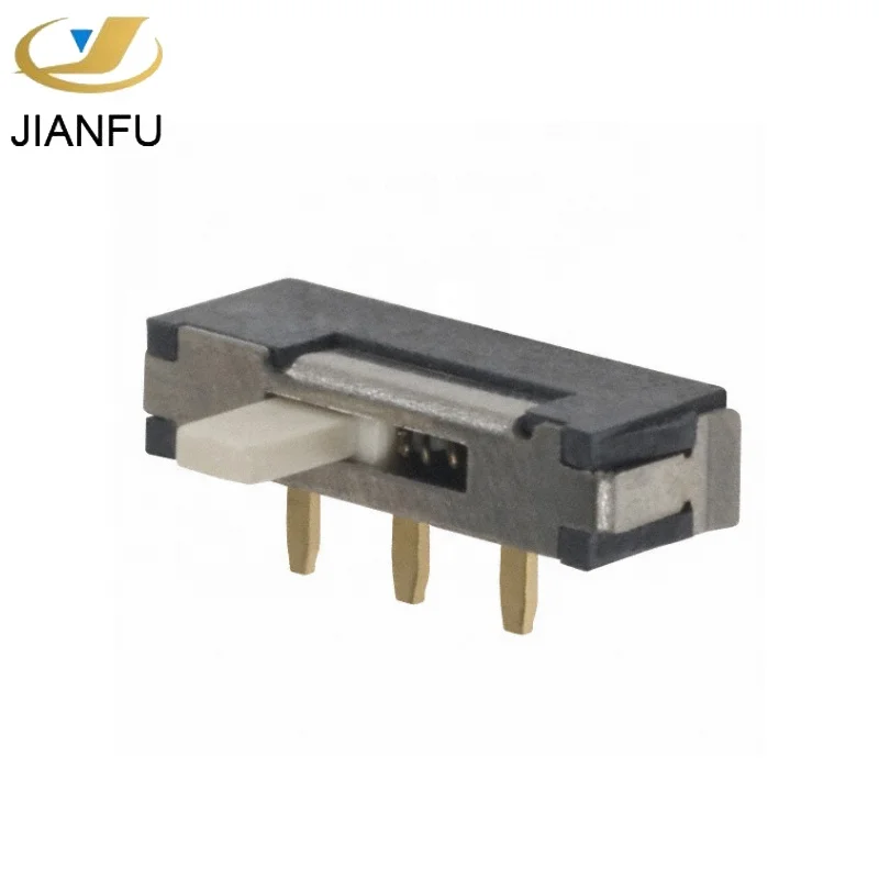 Горизонтальный толчок через отверстие spdt 3 pin slide switch