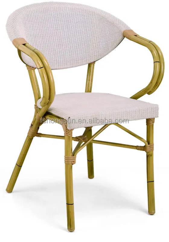 aluminium bamboo chair
