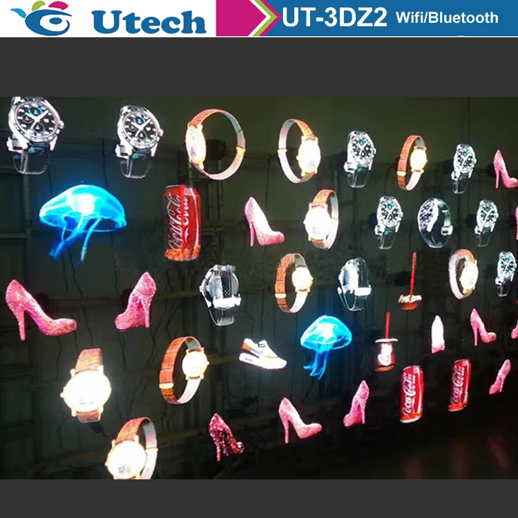 Hologram Led Fan 3d Air Hologram wifi version