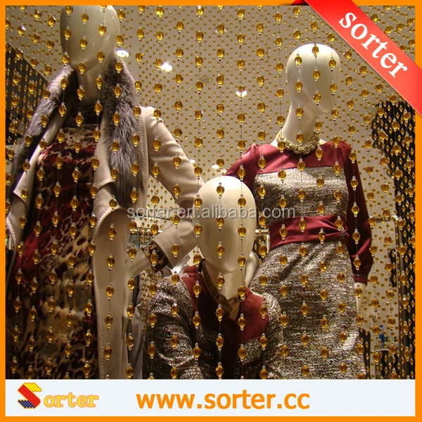 Crystal bead curtain,Round ball beaded curtain, room dividers