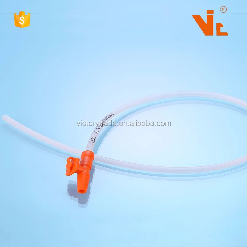 V-MT34 Disposable pvc sterilized different color suction catheter types