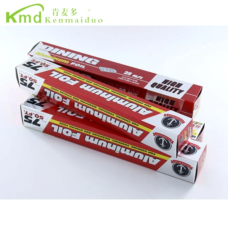 Бытовая Алюминиевая фольга в рулоне для гриля и барбекю