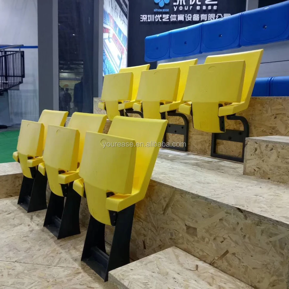 
HDPE stadium chair back sport seats 