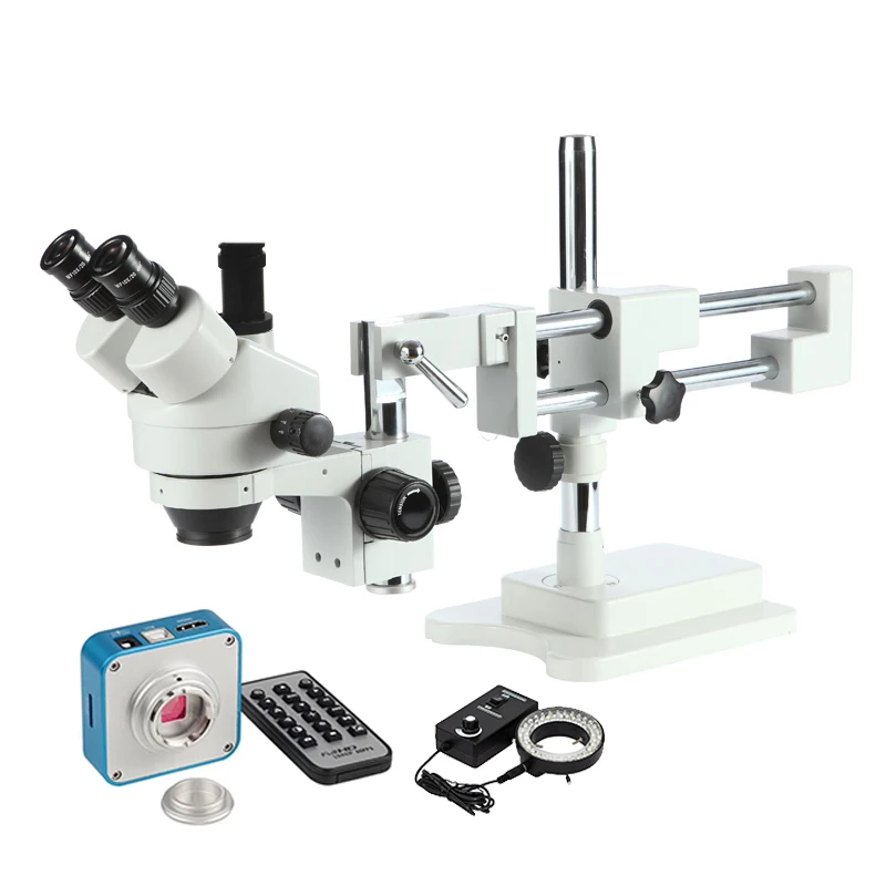 16 MP HDMI-compatible Digital Camera Trinocular Microscope Stereoscopic for mobile phone repair