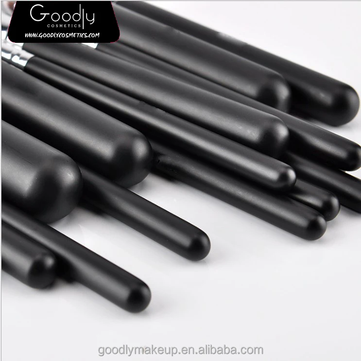 Private Label Wholesale Makeup Brushes Set Goat Hair Makeup Brush Kit