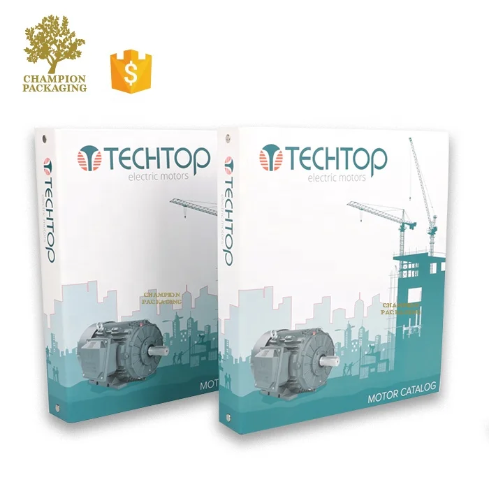 Прочная ткань/бумажной обложкой 3 записная книжка с кольцевым механизмом с изготовленным на заказ логосом