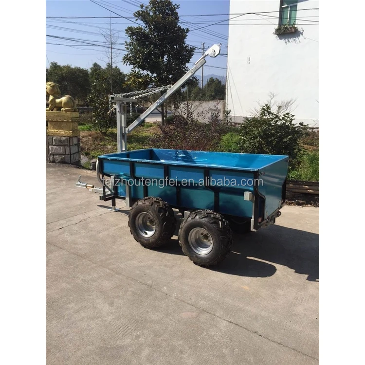 Oem Galvanized Strong Galvanised Cage Box Trailer From China Factory