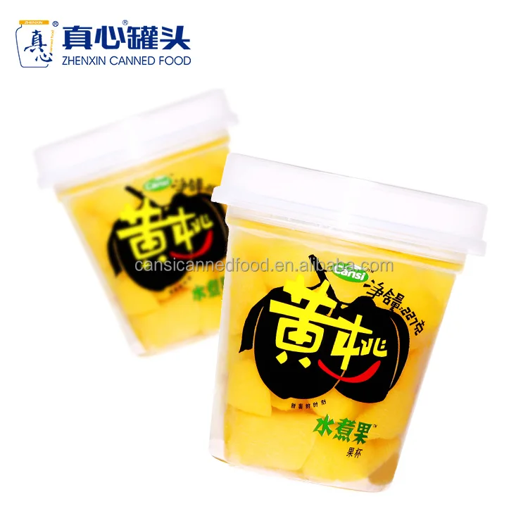 Factory Supply High Quality Canned Yellow Peach Dices in Light or Heavy Syrup Peaches in Jars