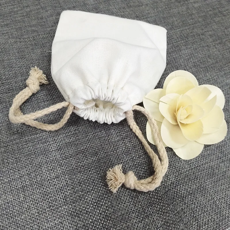 
Cotton Fabric Pouch For Cosmetic Travel Packaging 