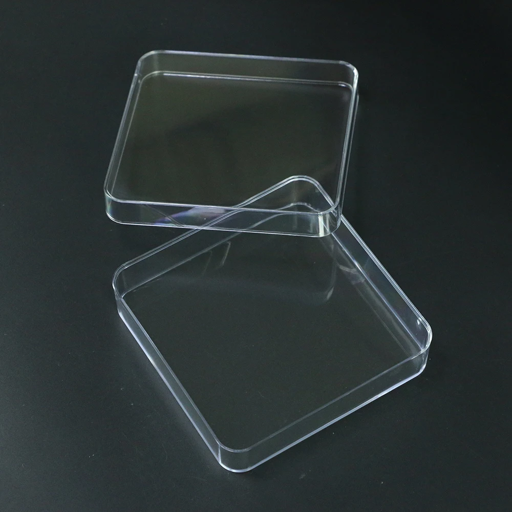 Custom square transparent plastic acrylic box for displaying plastic jewelry packaging box