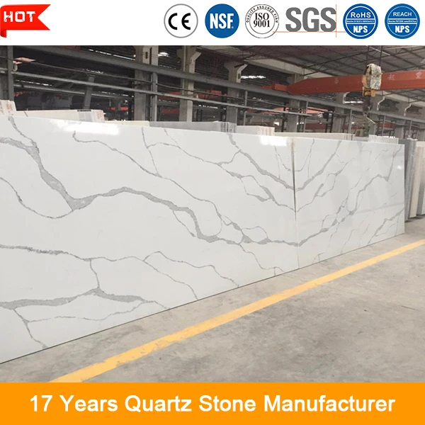 
New style calacatta engineered stone quartz for Interior design 