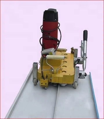 roof panel seamer zip lock for standing seam roofing seaming machine for standing seam