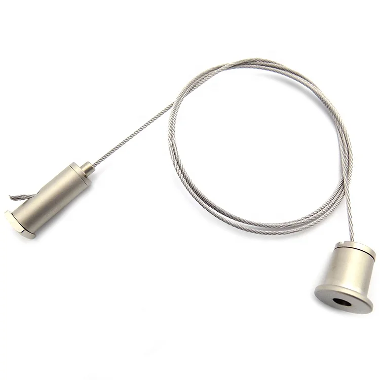 Customized steel wire hanging  lighting cable for indoor or outdoor lights