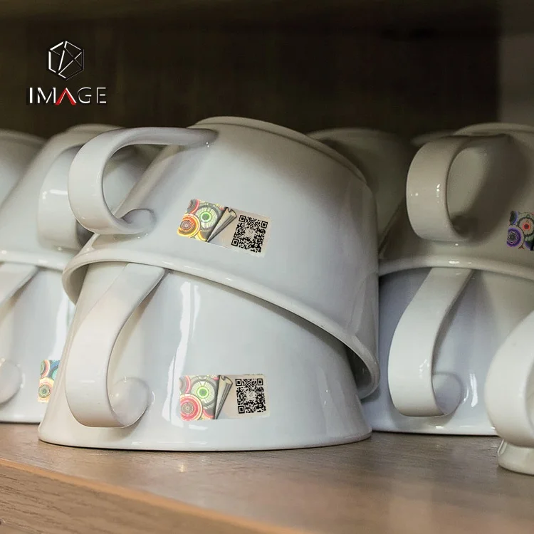 3D Custom Printed QR Code Anti-counterfeiting Laser Holographic Security Label