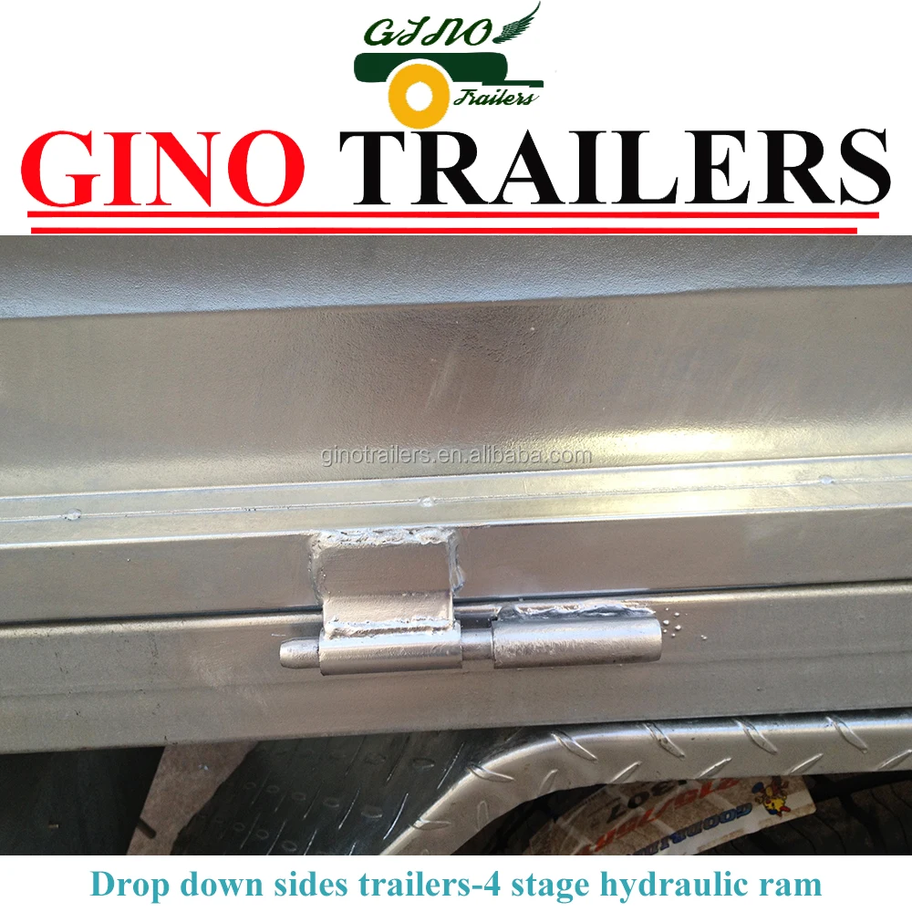 
10*6 hydraulic tipper with 3.5ton loading 4x4 utility trailer 