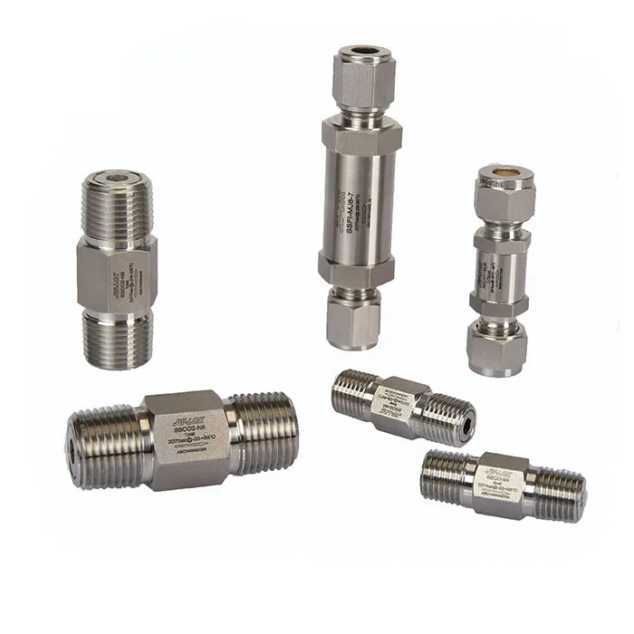 1 psi 1/4' stainless steel poppet check valve ,made in China