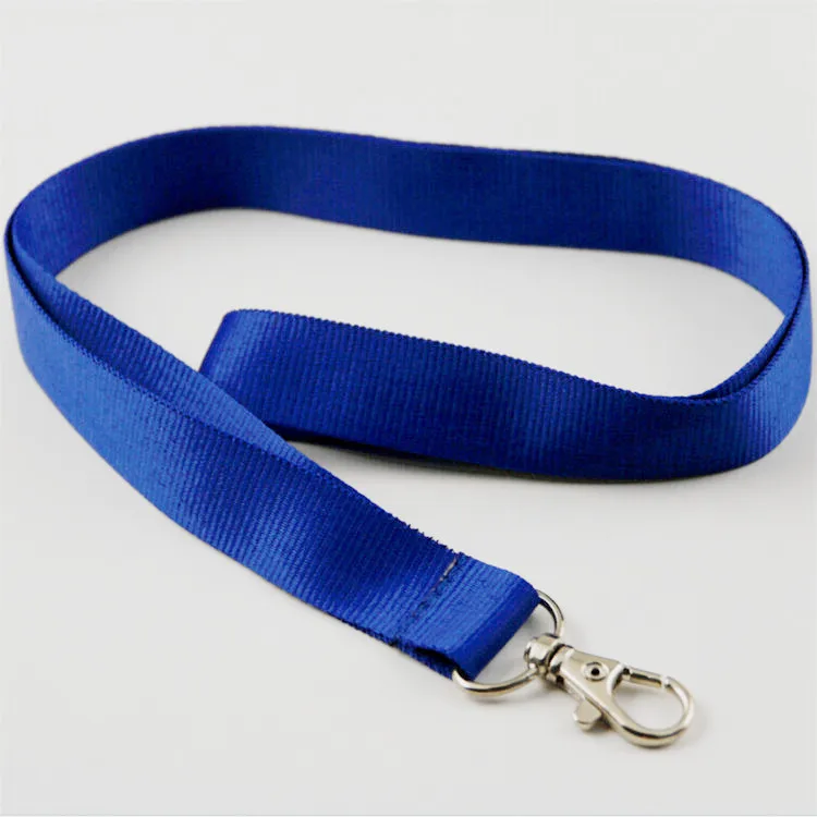 Cheap China Wholesale Promotional Custom Plain Nylon Cell Phone Blank Neck Strap Lanyard Keychain